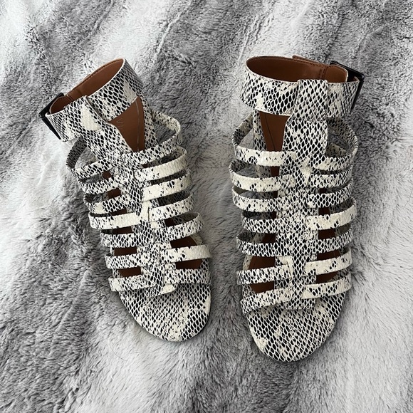 Vionic Womens Sami Snake Heels Black and White size 7 - Picture 5 of 8